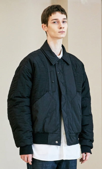 KND(ケイエンド) CWU-45P REVERSIBLE FLIGHT PADDED JACKET BLACK