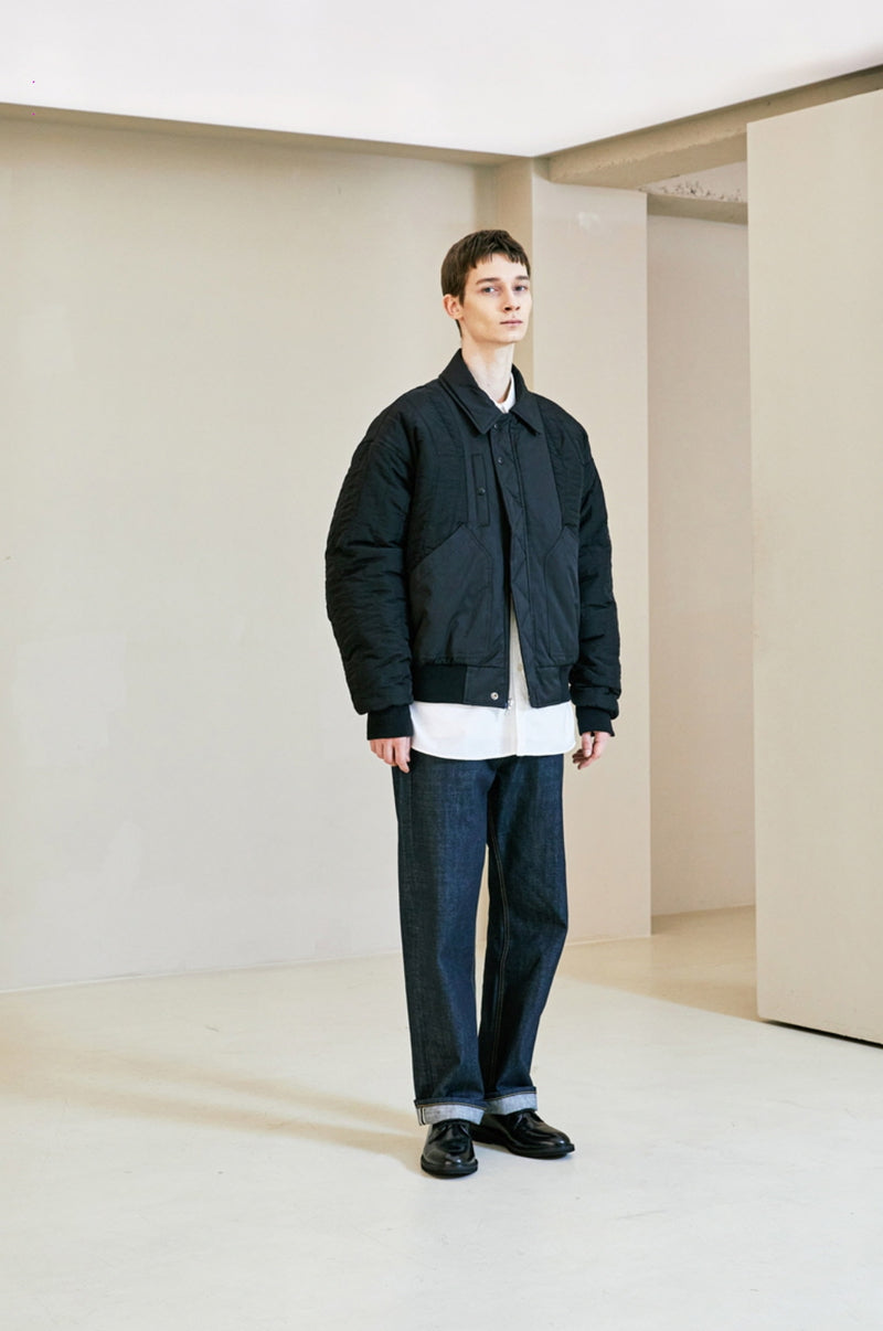 KND(ケイエンド) CWU-45P REVERSIBLE FLIGHT PADDED JACKET BLACK