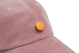 QUIETIST (クワイエティスト)  8s Corduroy Detachable Ball-cap (pink)