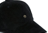QUIETIST (クワイエティスト)  8s Corduroy Detachable Ball-cap (black)