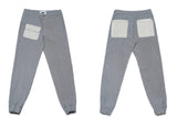 QUIETIST (クワイエティスト) Dual Denim Jogger Pants (gray)