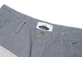 QUIETIST (クワイエティスト) Dual Denim Jogger Pants (gray)