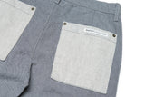 QUIETIST (クワイエティスト) Dual Denim Jogger Pants (gray)