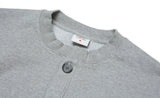 QUIETIST (クワイエティスト) Disco Denim Button Cardigan (gray)