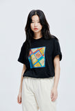 QUIETIST (クワイエティスト)  Poster Art T-Shirts (black)