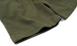 QUIETIST (クワイエティスト) Jungle Cotton One-tuck Shorts (khaki)