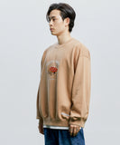 QUIETIST (クワイエティスト) Change-mood Table Sweat (brown)