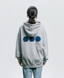 QUIETIST (クワイエティスト)  Save For Human-race Sweat-Hood (gray)