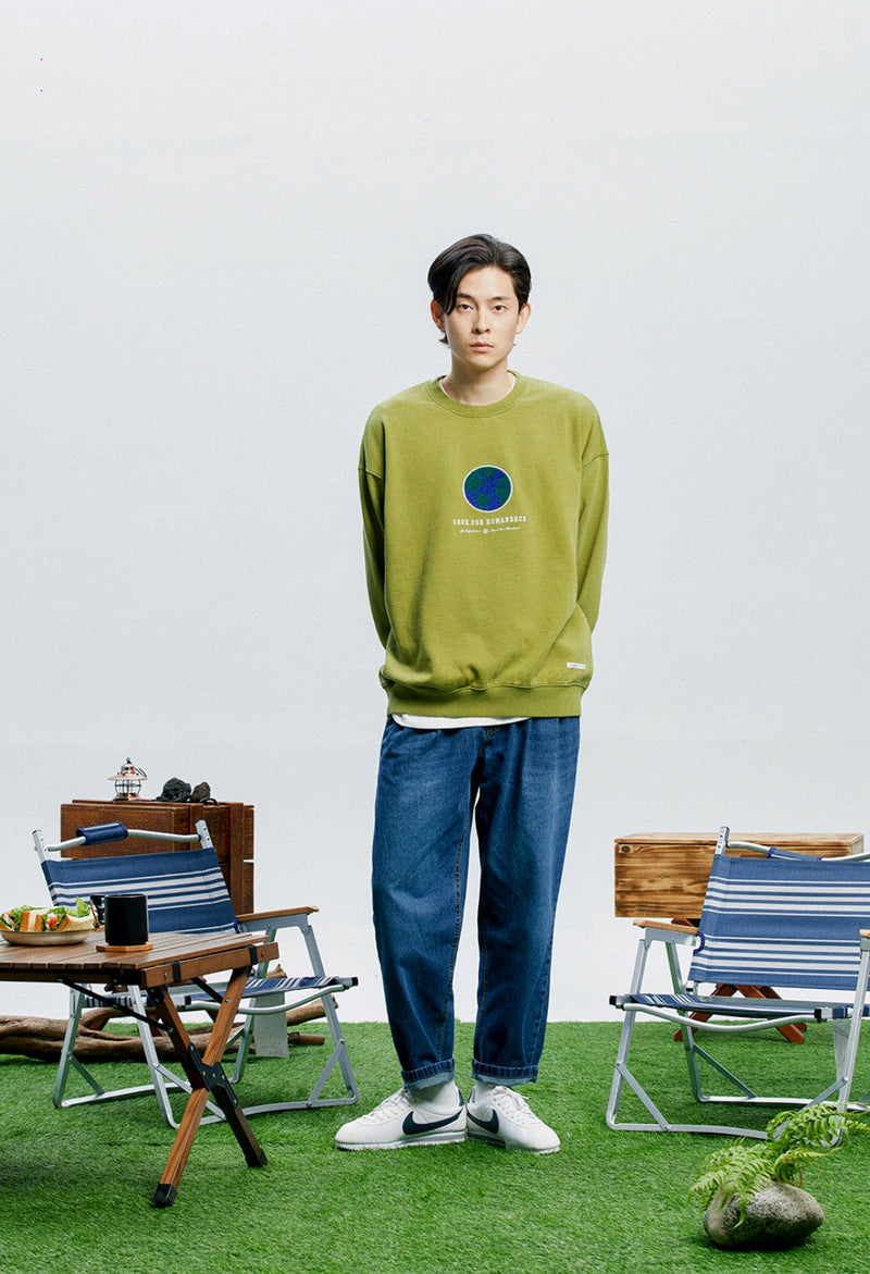 QUIETIST (クワイエティスト) Save For Human-race Sweat (olive)