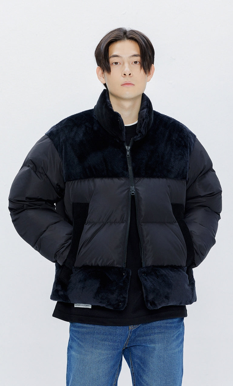 QUIETIST (クワイエティスト) Duratech Fabric Mix Down Padding (black)