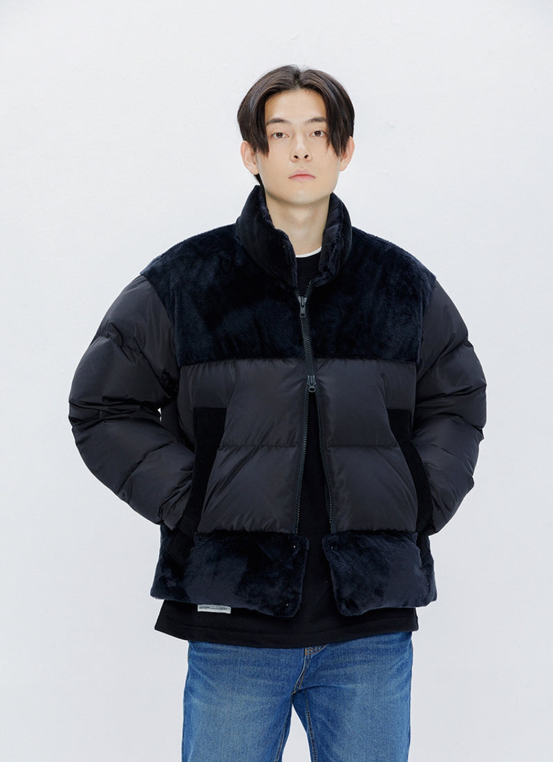 QUIETIST (クワイエティスト) Duratech Fabric Mix Down Padding (black)