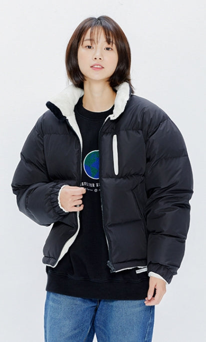 QUIETIST (クワイエティスト) Duratech Reversible Fleece Down Padding (black)