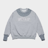 QUIETIST (クワイエティスト) Plain Knit Sweat (gray)