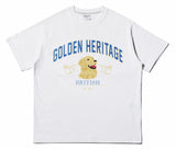 QUIETIST (クワイエティスト) Golden Heritage 1/2 T-Shirts (white)