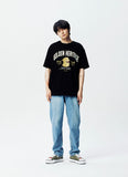 QUIETIST (クワイエティスト) Golden Heritage 1/2 T-Shirts (black)