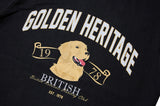 QUIETIST (クワイエティスト) Golden Heritage 1/2 T-Shirts (black)