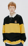 QUIETIST (クワイエティスト) RUGBY SWEAT SHIRT-YELLOW