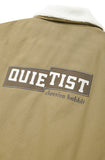 QUIETIST (クワイエティスト)  COLOR BLOCK COACH JACKET-OLIVE