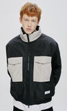 QUIETIST (クワイエティスト) POCKET POINT BOMBER JACKET-BLACK