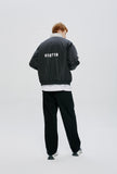 QUIETIST (クワイエティスト) POCKET POINT BOMBER JACKET-BLACK