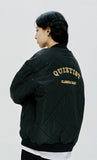 QUIETIST (クワイエティスト) REVERSIBLE PATCH POCKET QUILTING JACKET-BLACK