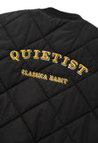 QUIETIST (クワイエティスト) REVERSIBLE PATCH POCKET QUILTING JACKET-BLACK