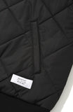 QUIETIST (クワイエティスト) REVERSIBLE PATCH POCKET QUILTING JACKET-BLACK