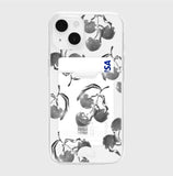 NCOVER（エンカバー）SILVER BERRY DOT-CLEAR(CARD STORAGE- JELLY)