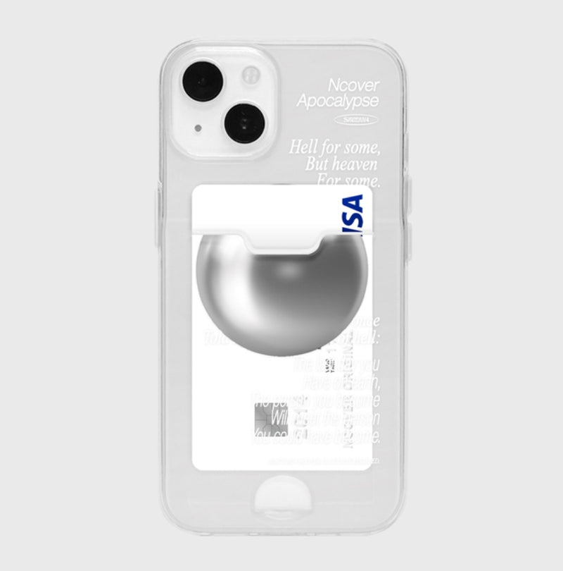 NCOVER（エンカバー） PERAL TEXT-CLEAR(CARD STORAGE- JELLY)