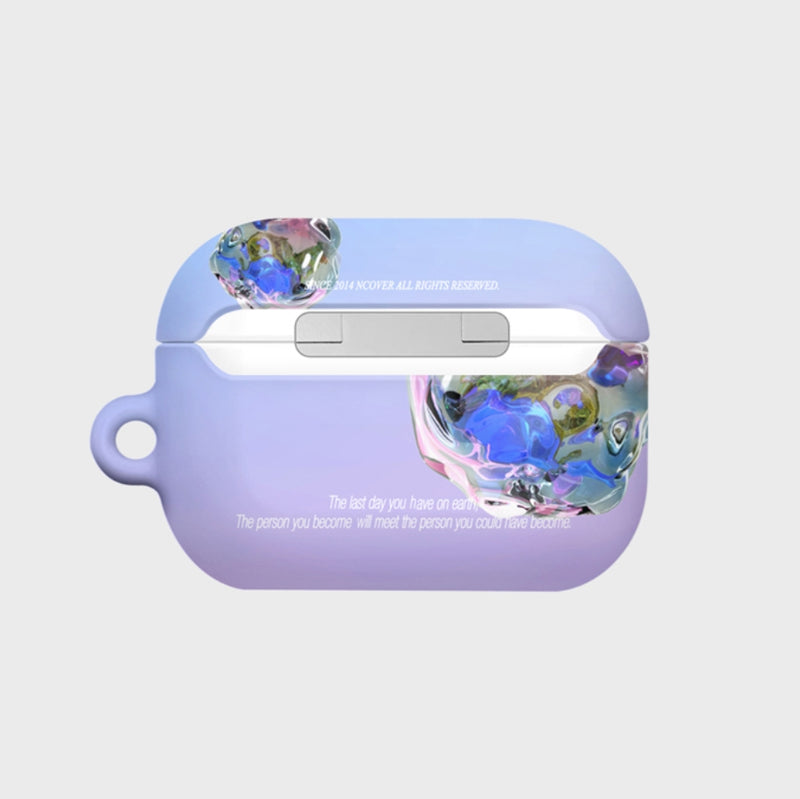 NCOVER（エンカバー）THREE MINERAL TEXT-BLUE(AirPods PRO HARD)