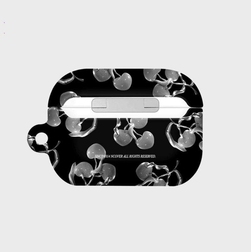 NCOVER（エンカバー）SILVER BERRY DOT-BLACK(AirPods PRO HARD)