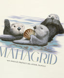 mahagrid (マハグリッド) SEA OTTER FAMILY SWEATSHIRT [CREAM]