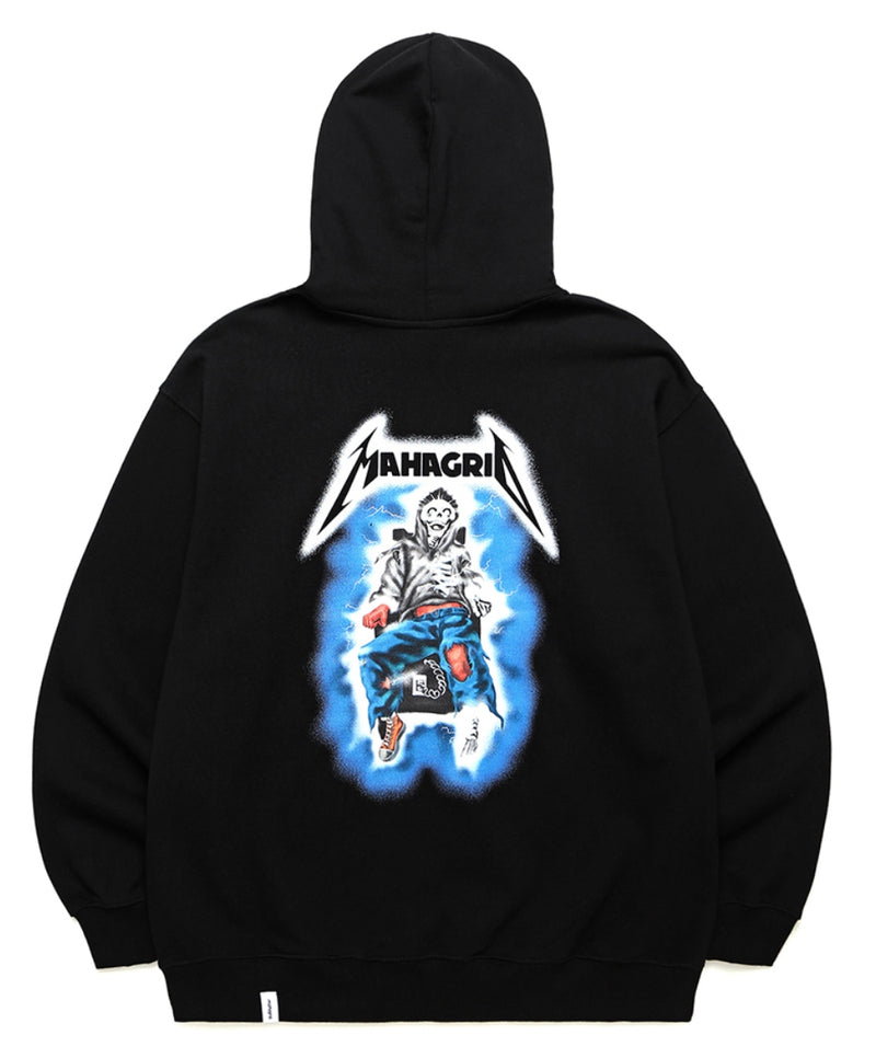 mahagrid (マハグリッド) THRILLER MAN HOODIE [BLACK]