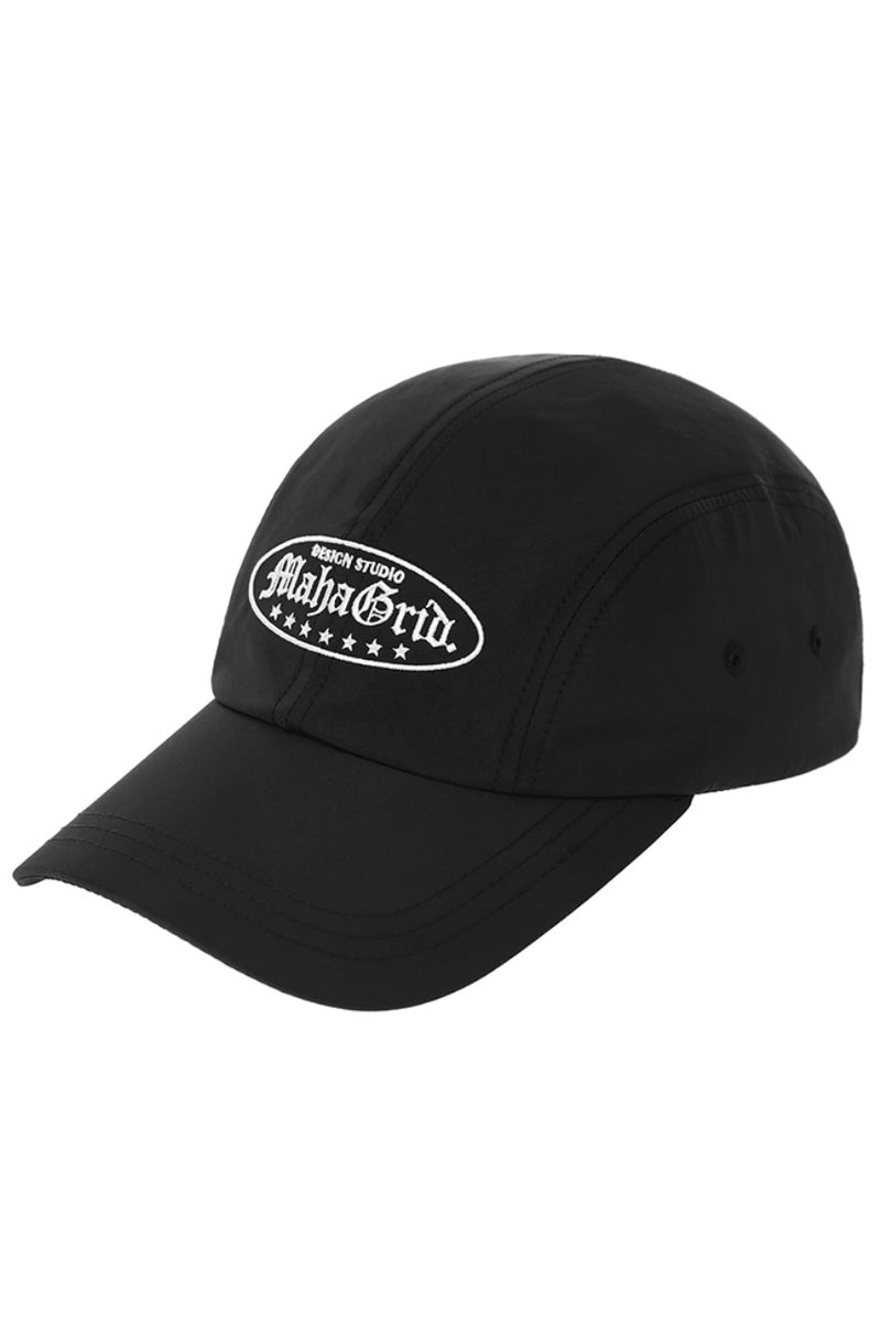 mahagrid (マハグリッド) FGOTHIC OVAL LOGO CAP [BLACK]