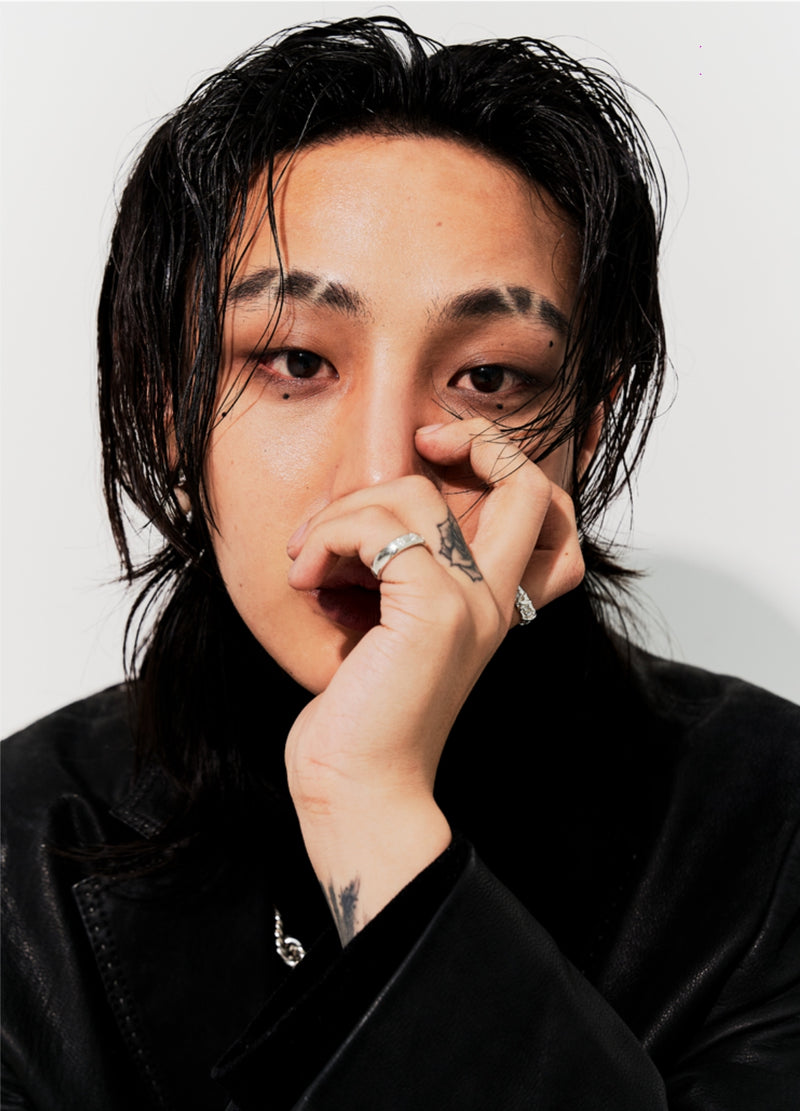 BLACKPURPLE (ブラックパープル) [silver925] spark ring