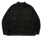 ROMANTIC CROWN(ロマンティック クラウン) STITCH FIELD JACKET_BLACK