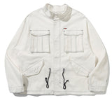 ROMANTIC CROWN(ロマンティック クラウン) STITCH FIELD JACKET_WHITE