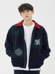 ROMANTIC CROWN(ロマンティック クラウン)  RC CLUB CORDUROY JACKET_NAVY