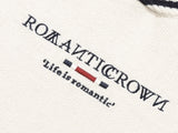 ROMANTIC CROWN(ロマンティック クラウン) PREPPY COLLAR KNIT_OATMEAL