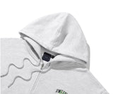 ROMANTIC CROWN(ロマンティック クラウン) GARDENING BERRY HOOD ZIP UP_LIGHT GREY
