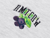 ROMANTIC CROWN(ロマンティック クラウン) GARDENING BERRY HOOD ZIP UP_LIGHT GREY