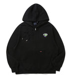 ROMANTIC CROWN(ロマンティック クラウン) GARDENING BERRY HOOD ZIP UP_BLACK