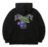 ROMANTIC CROWN(ロマンティック クラウン) GARDENING BERRY HOOD ZIP UP_BLACK