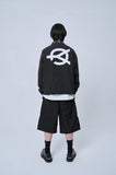 オーワイ(OY) CHECK LOGO REVERSIBLE JACKET-BLACK