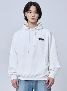 オーワイ(OY) DAISY LOGO HOODIE-WHITE