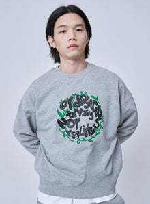 オーワイ(OY) WAVE CUTTING RIP LOGO MTM-GREY
