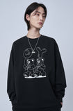 オーワイ(OY) TWIN ODOLLY LONG SLEEVE-BLACK