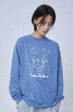 オーワイ(OY) TWIN ODOLLY LONG SLEEVE-PAUL BLUE