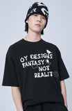 オーワイ(OY) FLOWER SUN LOGO T-BLACK