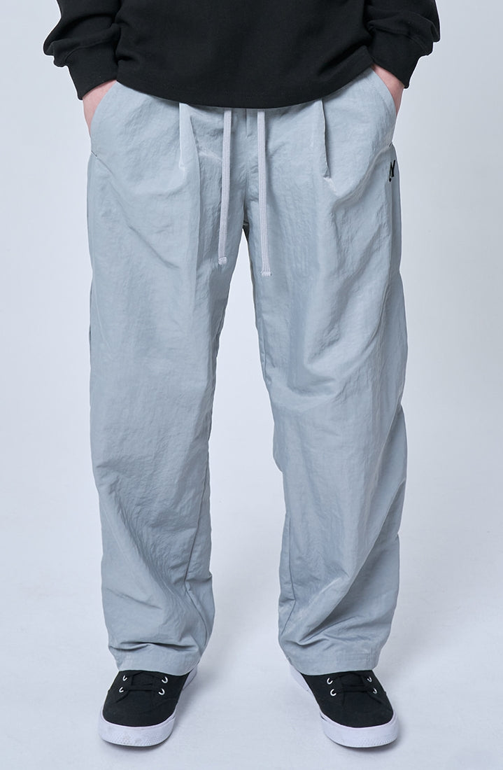 オーワイ(OY) DOUBLE PLEATS PANTS-GREY
